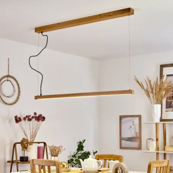 hofstein Suspension Disentis LED Écru, 1 lumière* Lampes Modernes