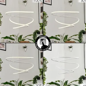 hofstein Suspension Donebas LED Blanc, 1 lumière* Lampes Modernes