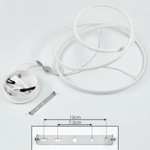 hofstein Suspension Donebas LED Blanc, 1 lumière* Lampes Modernes