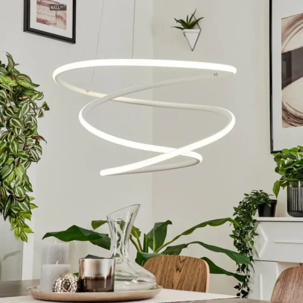 hofstein Suspension Donebas LED Blanc, 1 lumière* Lampes Modernes