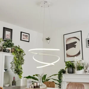 hofstein Suspension Donebas LED Blanc, 1 lumière* Lampes Modernes
