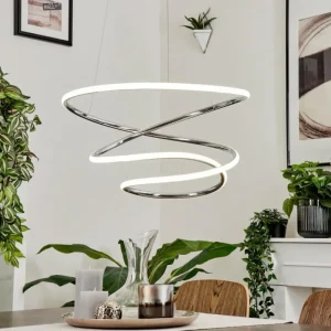 hofstein Suspension Donebas LED Chrome, 1 lumière* Lampes Modernes