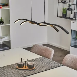 hofstein Suspension Eaglesham LED Noir, 1 lumière* Lampes Modernes
