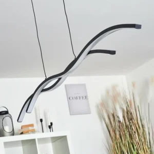 hofstein Suspension Eaglesham LED Noir, 1 lumière* Lampes Modernes