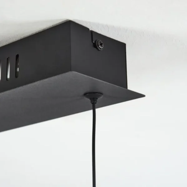 hofstein Suspension Eaglesham LED Noir, 1 lumière* Lampes Modernes