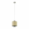Luminaires Eglo Suspension Eglo MEDIOUNA Crème, 1 lumière* Lampes En Verre