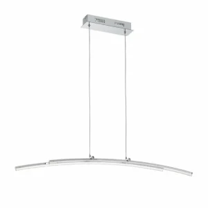hofstein Suspension Eglo PERTINI LED Chrome, 2 lumières* Lampes Modernes