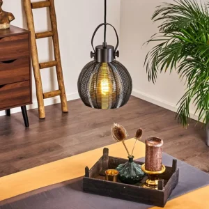 hofstein Suspension Espada Noir, 1 lumière* Lampes Modernes
