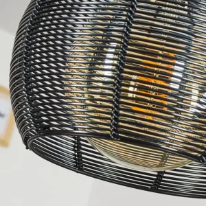 hofstein Suspension Espada Noir, 1 lumière* Lampes Modernes