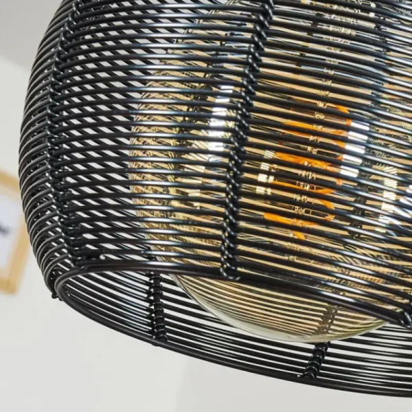 hofstein Suspension Espada Noir, 1 lumière* Lampes Modernes