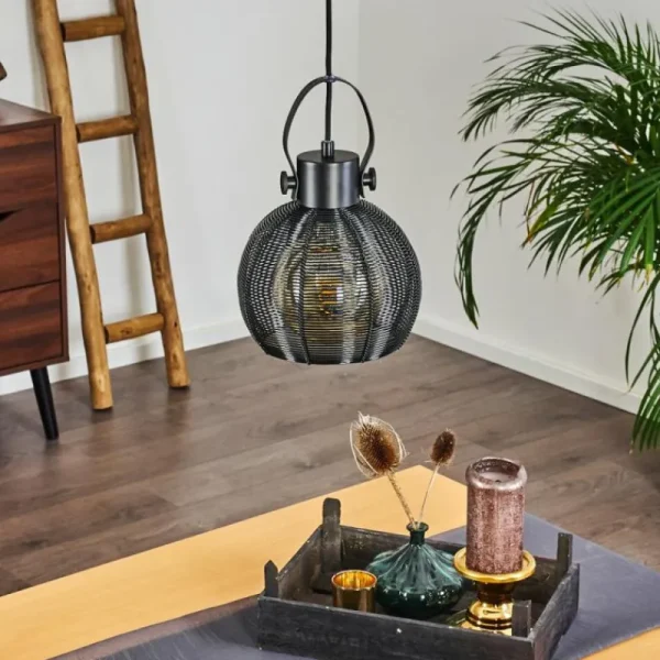 hofstein Suspension Espada Noir, 1 lumière* Lampes Modernes