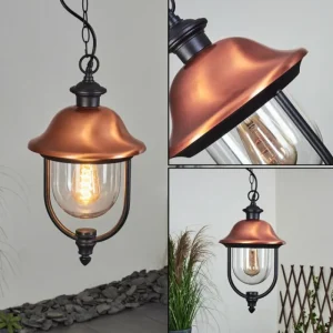 hofstein Suspension extérieur Gascon Noir, 1 lumière* Lampes Modernes