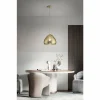 Luminaires Fabas Luce Suspension Fabas Luce Glow Laiton, 1 lumière* Lampes En Verre