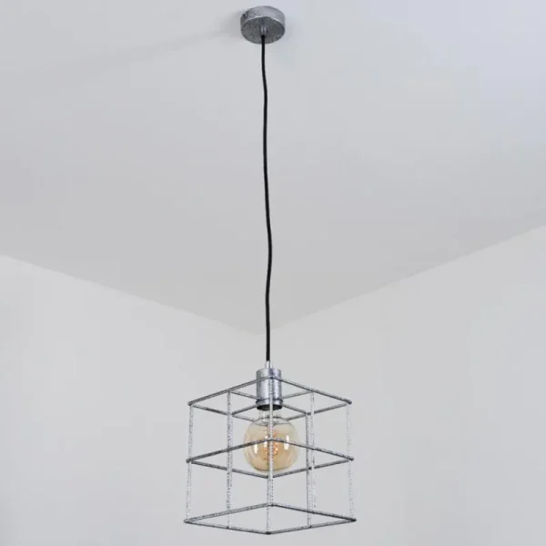 hofstein Suspension Fevaag Argenté, 1 lumière* Lampes Modernes