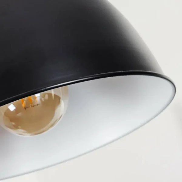 hofstein Suspension Fieberbrunn Cuivre, Noir, 1 lumière* Lampes Modernes
