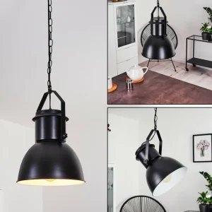 hofstein Suspension Fieberbrunn Noir, 1 lumière* Lampes Modernes