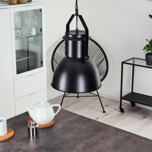 hofstein Suspension Fieberbrunn Noir, 1 lumière* Lampes Modernes