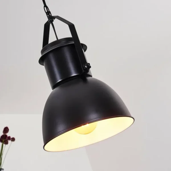 hofstein Suspension Fieberbrunn Noir, 1 lumière* Lampes Modernes