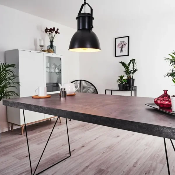 hofstein Suspension Fieberbrunn Noir, 1 lumière* Lampes Modernes