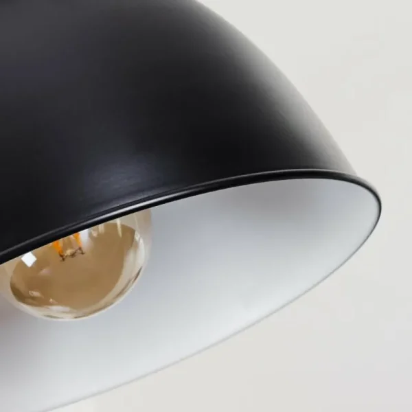 hofstein Suspension Fieberbrunn Noir, 1 lumière* Lampes Modernes