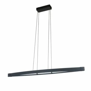 Luminaires Fischer & Honsel Suspension Fischer & Honsel Fenga LED Noir, 1 lumière* Lampes En Verre