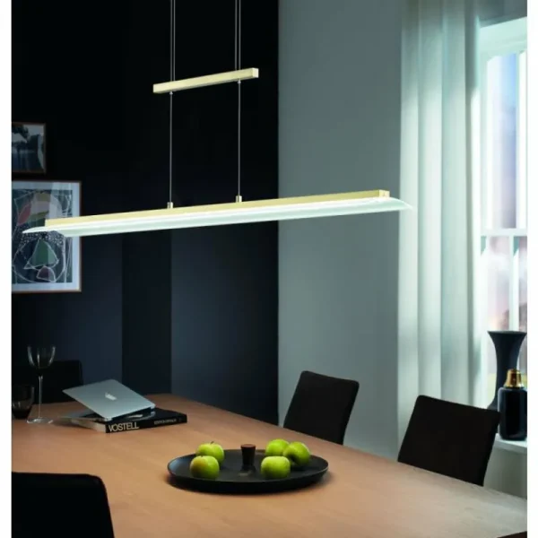 Luminaires Fischer & Honsel Suspension Fischer & Honsel ROOF LED Laiton, 1 lumière* Lampes En Verre