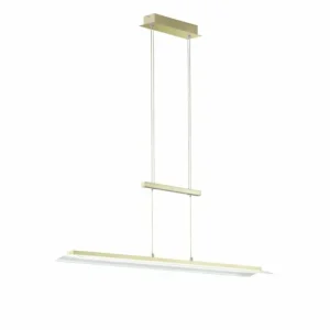 Luminaires Fischer & Honsel Suspension Fischer & Honsel ROOF LED Laiton, 1 lumière* Lampes En Verre