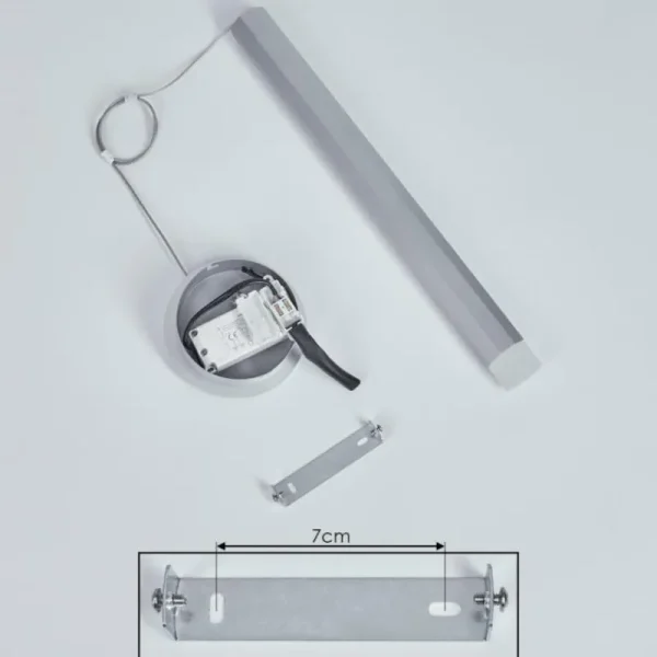 hofstein Suspension Freshwater LED Aluminium, 1 lumière* Lampes Modernes
