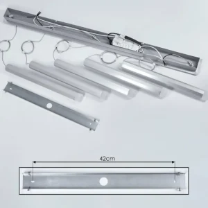 hofstein Suspension Freshwater LED Aluminium, 5 lumières* Lampes Modernes