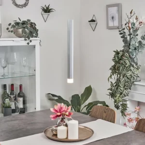 hofstein Suspension Freshwater LED Aluminium, 1 lumière* Lampes Modernes