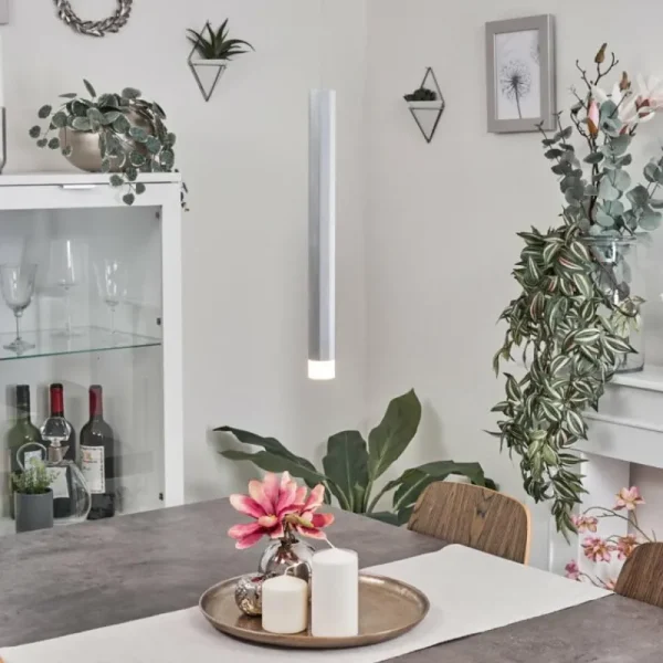 hofstein Suspension Freshwater LED Aluminium, 1 lumière* Lampes Modernes