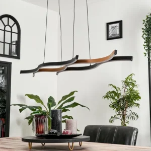 hofstein Suspension Fuliola LED Noir, 1 lumière* Lampes Modernes
