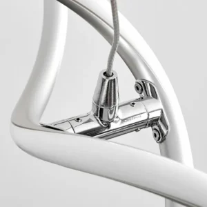 hofstein Suspension Galette LED Nickel mat, 1 lumière* Lampes Modernes