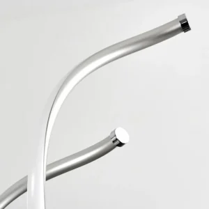 hofstein Suspension Galette LED Nickel mat, 1 lumière* Lampes Modernes