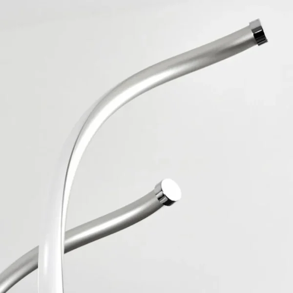 hofstein Suspension Galette LED Nickel mat, 1 lumière* Lampes Modernes