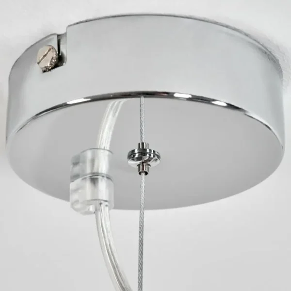 hofstein Suspension Girouxville Chrome, Blanc, 1 lumière* Lampes Modernes