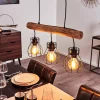 hofstein Suspension Gondo Brun, Noir, 3 lumières* Lampes Modernes