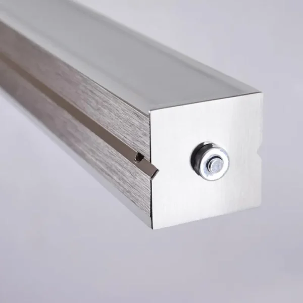 hofstein Suspension Goun LED Nickel mat, 2 lumières* Lampes Modernes