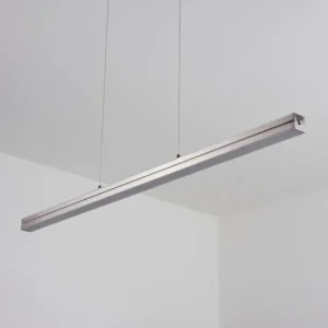 hofstein Suspension Goun LED Nickel mat, 2 lumières* Lampes Modernes