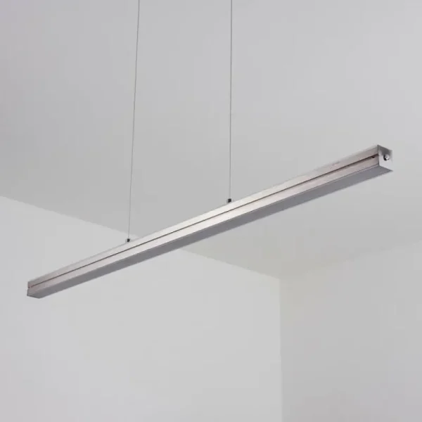 hofstein Suspension Goun LED Nickel mat, 2 lumières* Lampes Modernes