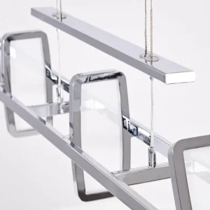 hofstein Suspension Gravendal LED Chrome, 5 lumières* Lampes Modernes