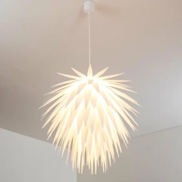 hofstein Suspension Grinder Blanc, 1 lumière* Lampes Modernes