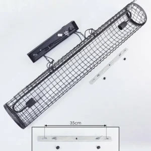 hofstein Suspension Gullvik Argent Oxydé, 2 lumières* Lampes Modernes