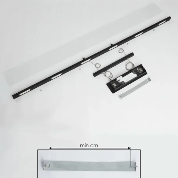 hofstein Suspension Hogana LED Anthracite, 1 lumière* Lampes Modernes