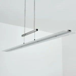 hofstein Suspension Hogana LED Nickel mat, 1 lumière* Lampes En Verre