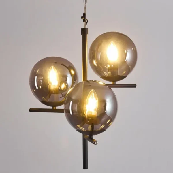 hofstein Suspension Hogatza Noir, 3 lumières* Lampes Modernes