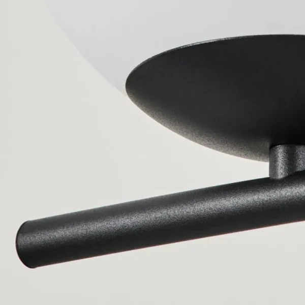 hofstein Suspension Hogatza Noir, 3 lumières* Lampes En Verre