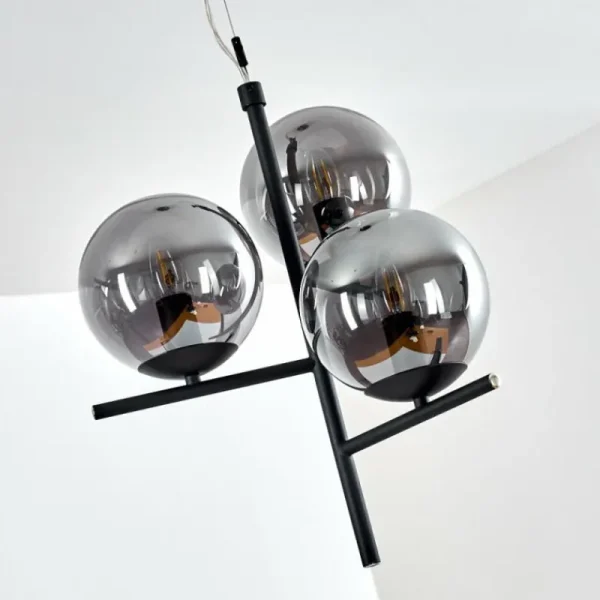 hofstein Suspension Hogatza Noir, 3 lumières* Lampes Modernes