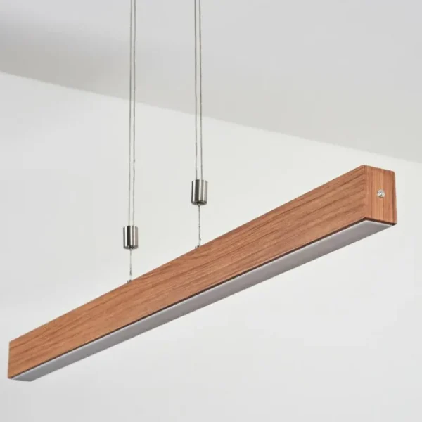 hofstein Suspension Hyllinge LED Chrome, Gris, 1 lumière* Lampes Modernes