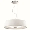 Luminaires Ideallux Suspension Ideal Lux HILTON Blanc, 6 lumières* Lampes En Verre